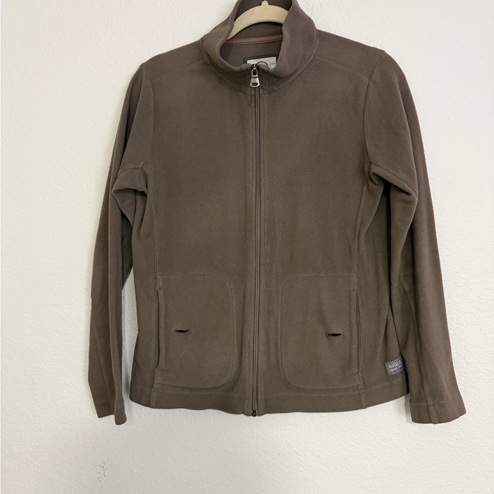 Aigle Brown Varsity Jacket